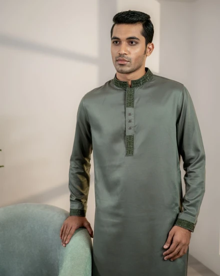Imperial Crest Panjabi (Heritage Olive) - CG1244 - Image 1