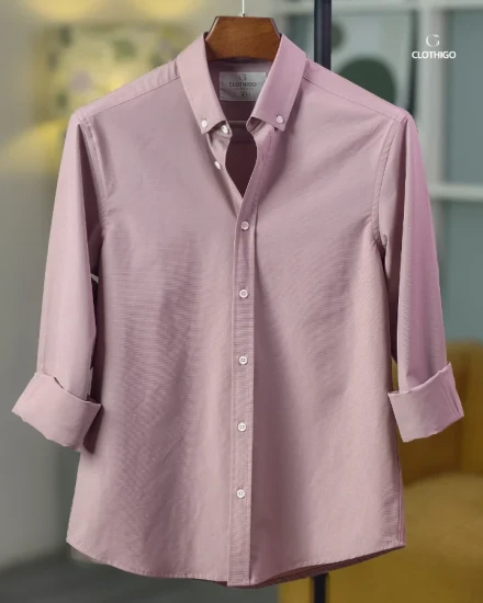Men’s UrbanLine Long Sleeve Shirt (Rusty Rose) - CG1250